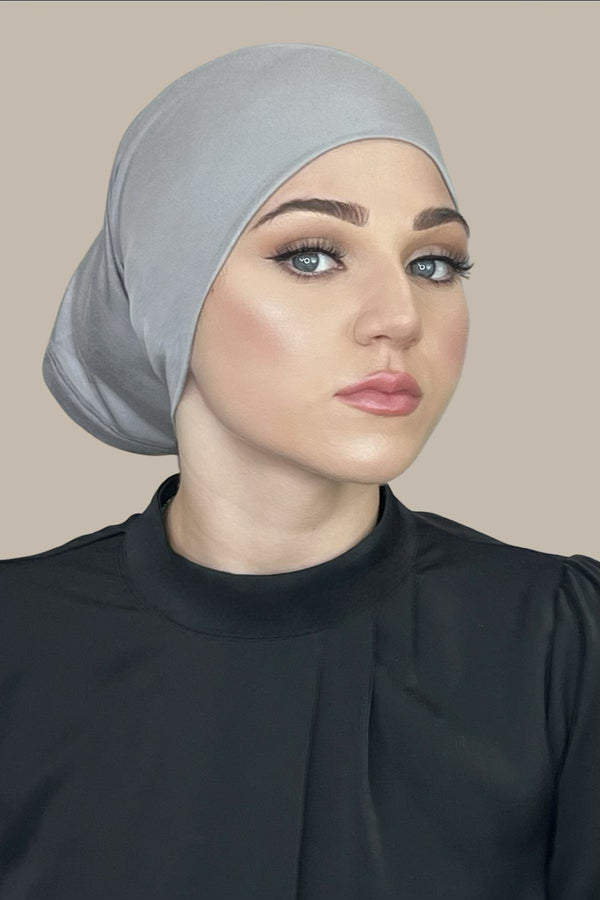 Premium Jersey Under scarf-Chic Grey