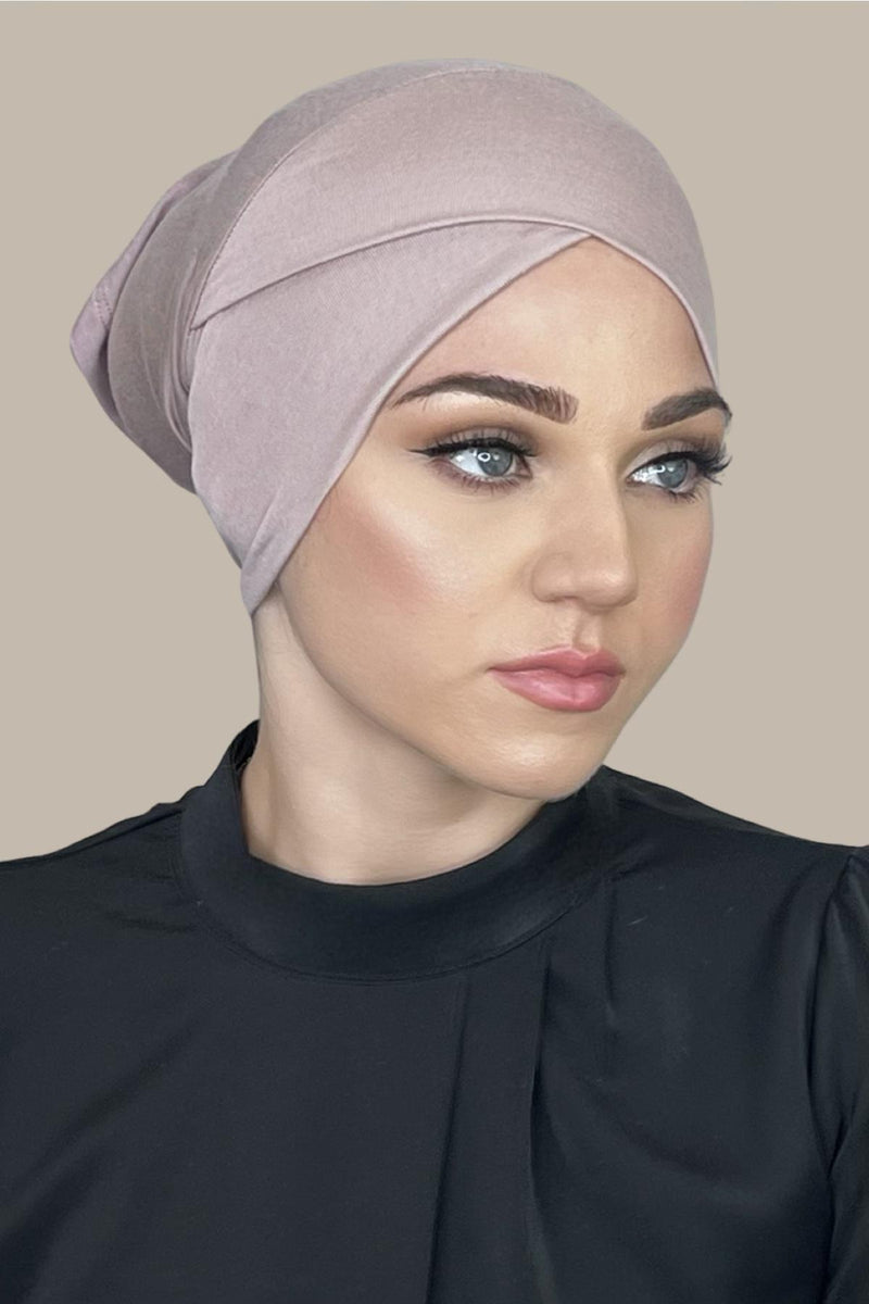 Premium Jersey Cross Front Underscarf -Sphinx