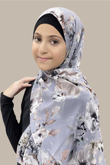 Modish Girl Hijab-Flueretta Slate