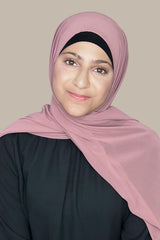 Modish Girl Luxury Chiffon-Rosey Brown
