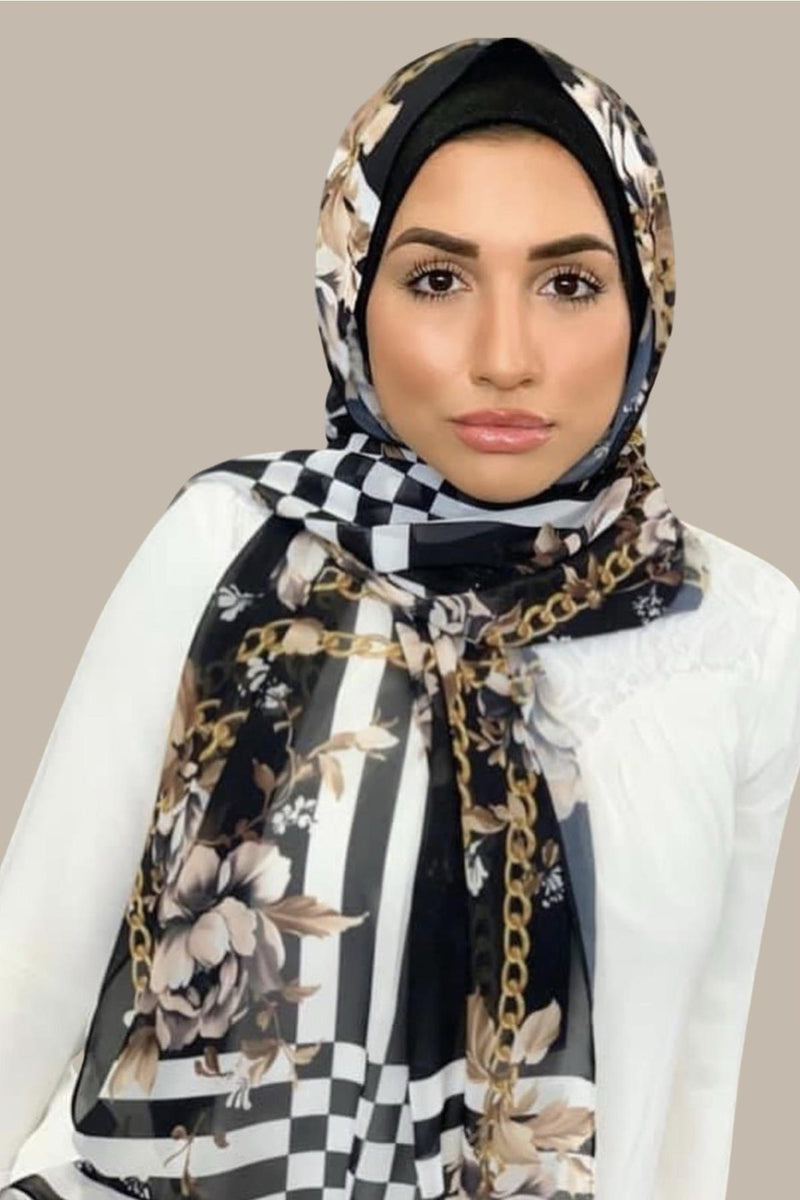 Floral Chains Hijab