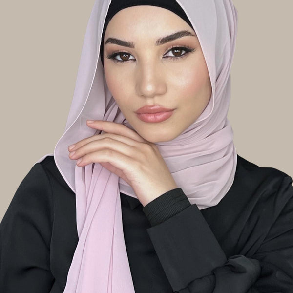 Gold deals chiffon hijab