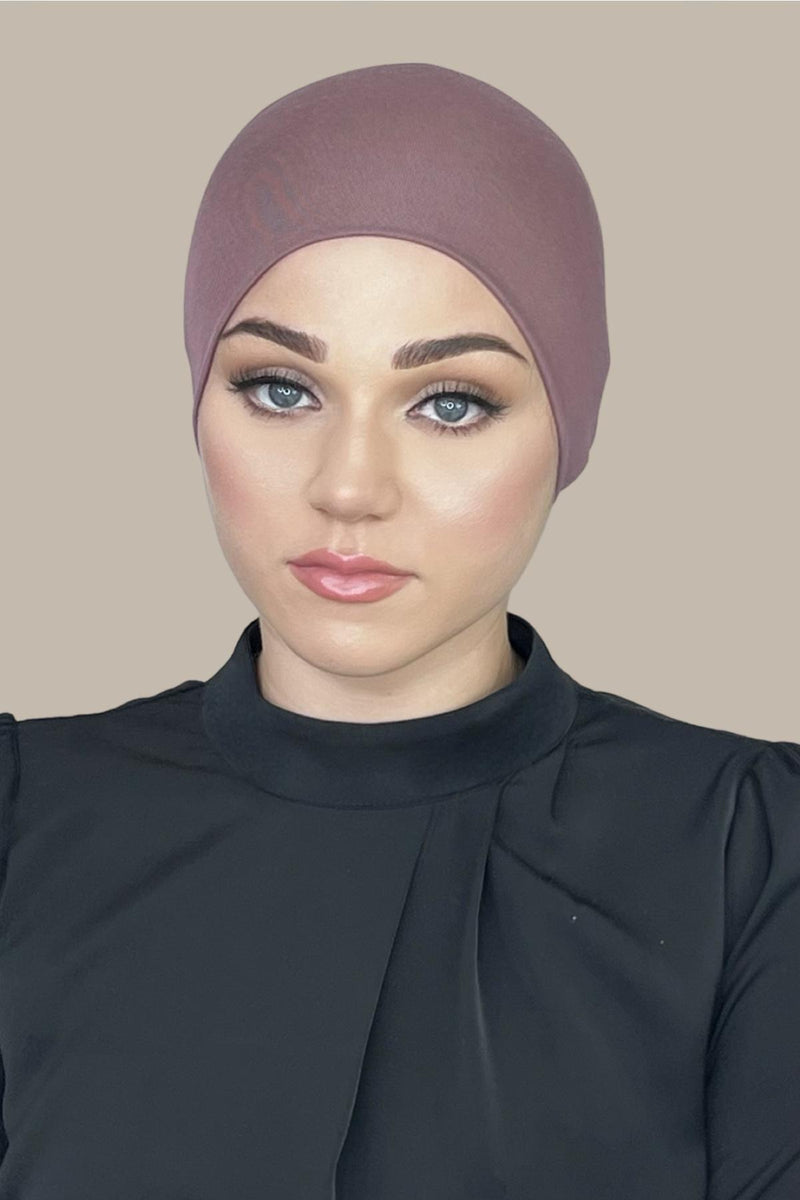 Premium Jersey Under scarf-Rose Taupe