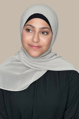 Modish Girl Luxury Chiffon Hijab-Taupe