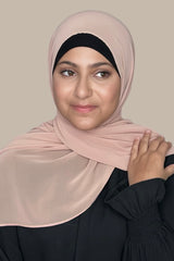 Modish Girl Luxury Chiffon Hijab-Coral (FINAL SALE)