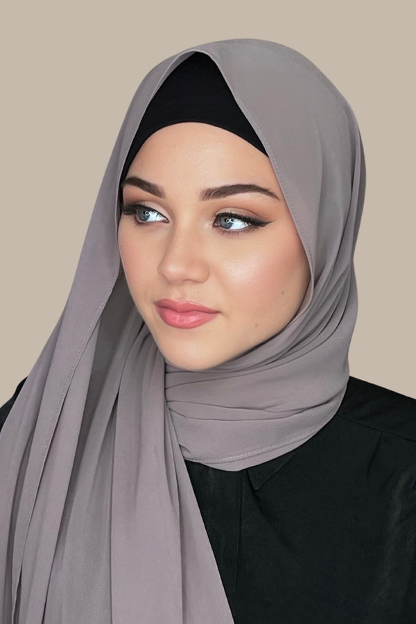 Luxury Chiffon Hijab-Hazel