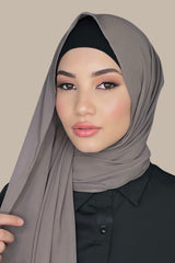 Luxury Chiffon Hijab-Sandstone