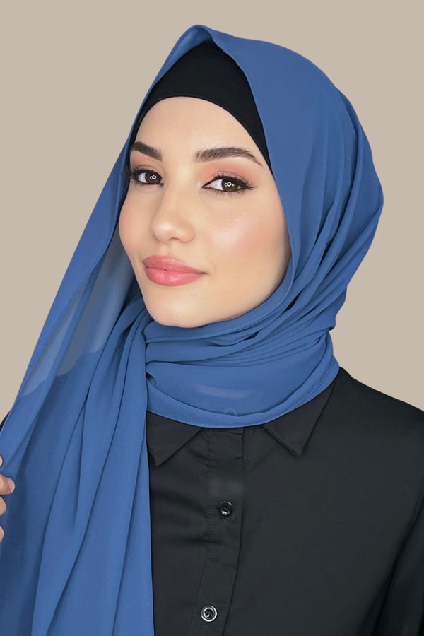 Luxury Chiffon Hijab-Spruce