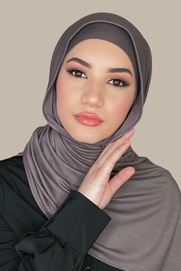 Premium Jersey Hijab-Hazel