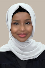 Classic Chiffon Hijab-Bone