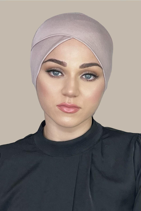 Premium Jersey Cross Front Underscarf -Sphinx