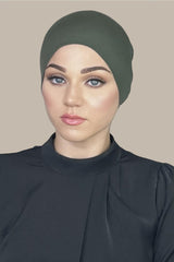 Premium Jersey UnderScarf-Army Green
