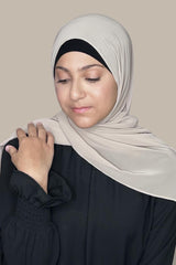 Modish Girl Luxury Chiffon Hijab-Desert