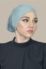 Premium Jersey UnderScarf-Pale Cyan