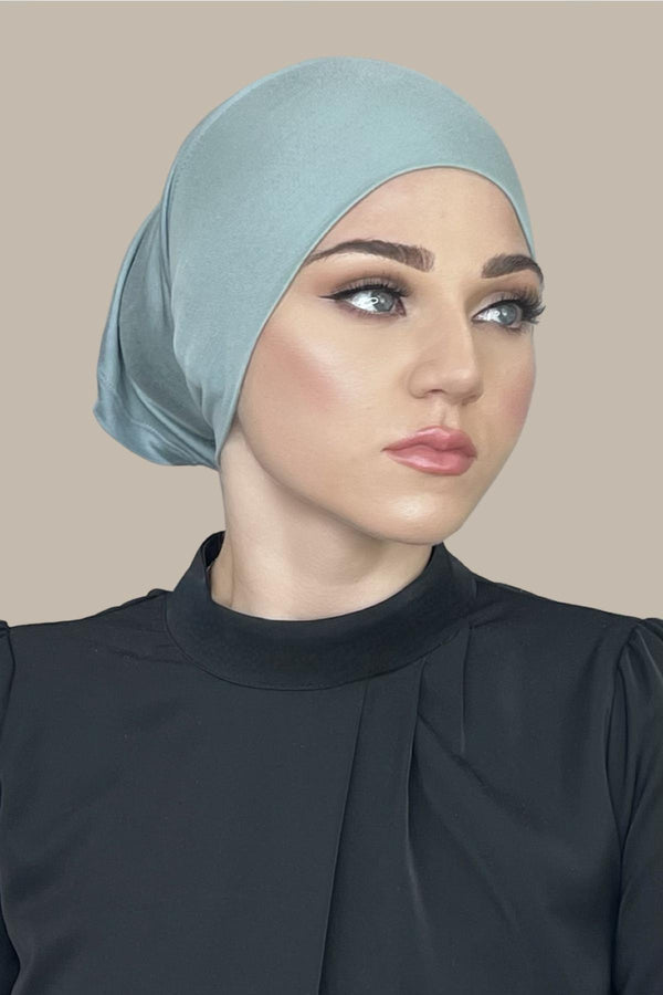 Premium Jersey UnderScarf-Pale Cyan