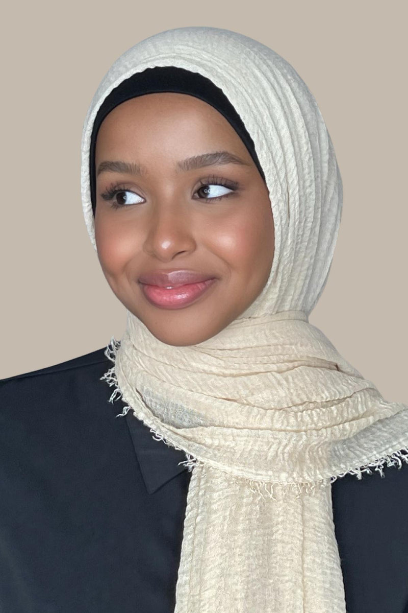 Classic Cotton Hijab-Linen