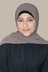 Modish Girl Luxury Chiffon Hijab-Sandstone