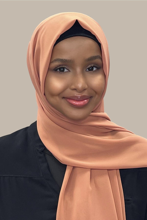 Luxury Chiffon Hijab-Spice