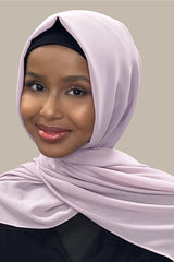 Classic Chiffon Hijab-Barely Mauve
