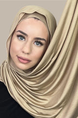 Premium Jersey Hijab-Oak