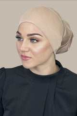 Premium Jersey Underscarf-Warm Taupe