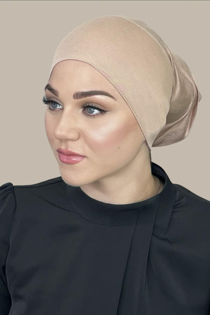 Premium Jersey Underscarf-Warm Taupe