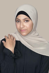 Modish Girl Luxury Chiffon Hijab-Desert