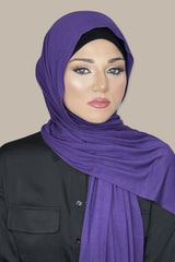 Classic Jersey Hijab-Purple