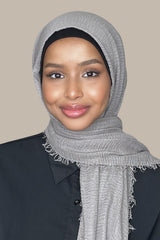Classic Cotton Hijab-Desert Taupe