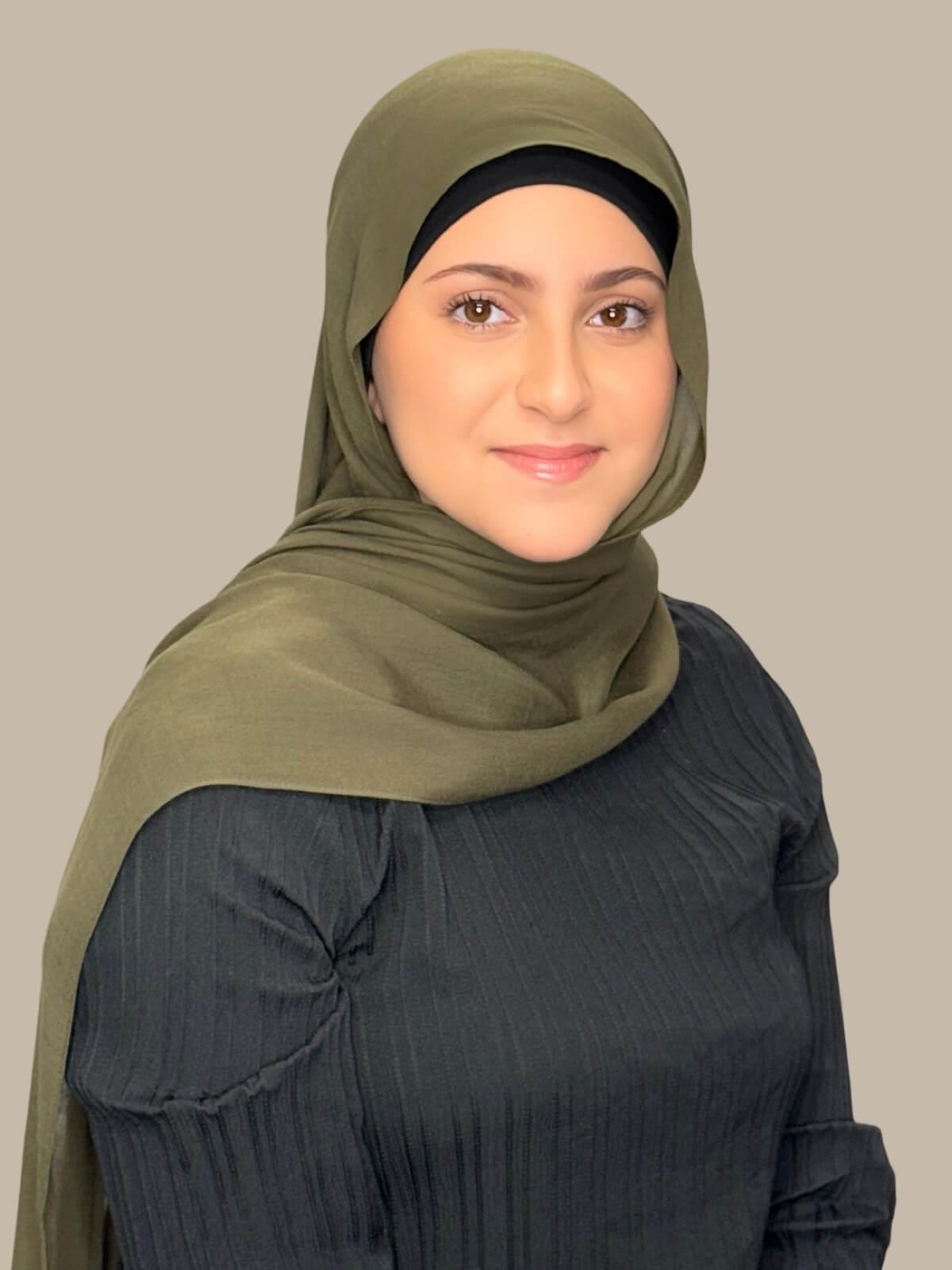 Modish Girl Cotton Modal Hijab-Sunlit Sage