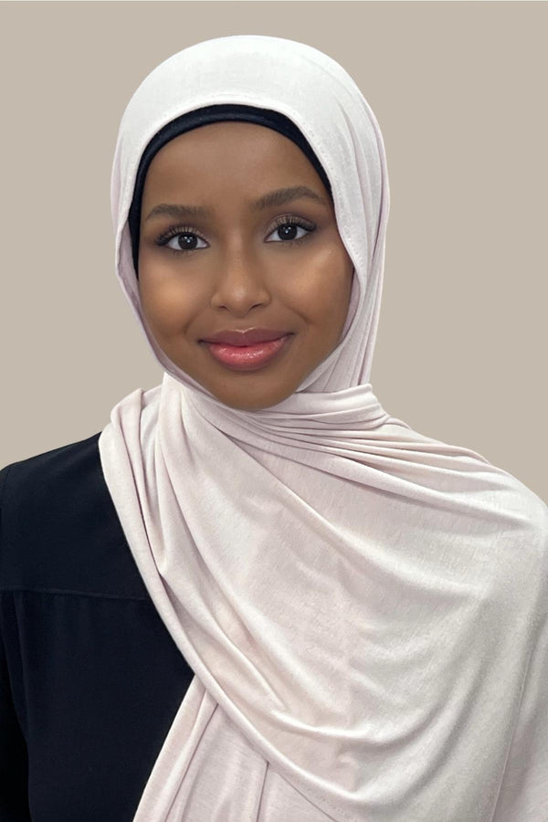Classic Jersey Hijab-Almond