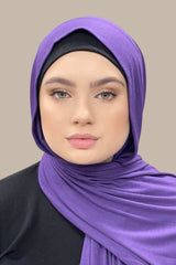 Classic Jersey Hijab-Purple