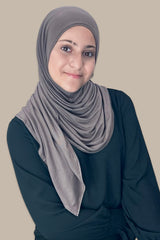 Modish Girl Pre-Sewn Jersey Hijab-Hazel