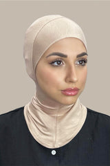Premium Jersey Full Coverage Underscarf-Vanilla