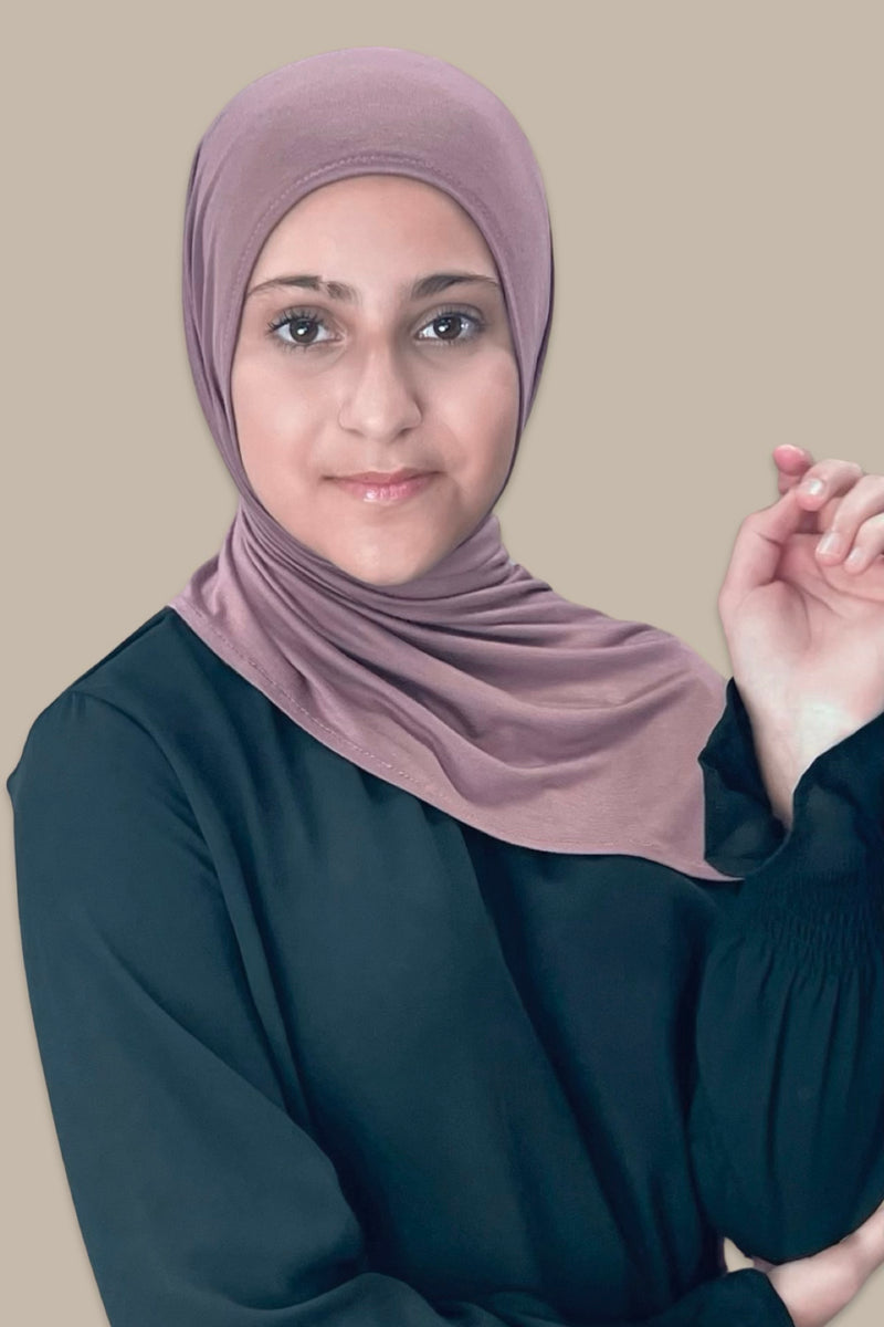 Modish Girl Instant Premium Jersey-Rose Taupe