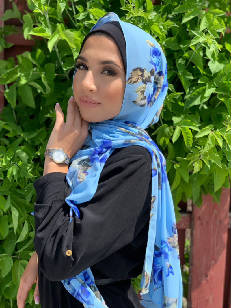 Royal Rosette Hijab - Modish Hijab