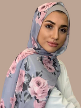 Radiant Rosette Hijab - Modish Hijab